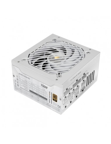 Mars Gaming MPB750PSI Fuente de Alimentacion ATX - 750W - 80 Plus Gold - Ventilador 140mm - Silencioso 12dB - Cableado