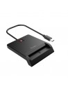 Trust Primo Lector de Tarjetas Inteligentes USB - Compatible DNI 4.0 - eID-eDowod y CIE - Color Negro