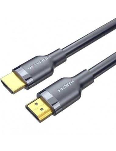 Vention Cable HDMI 2.0 - Resolucion 4K - ARC - Longitud 3m - Conectores Chapados en Oro - Revestimiento en PVC - Color Negro