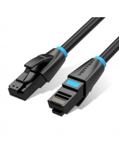 Vention Cable de Red - Cat.6 UTP - Longitud 10m - Velocidad hasta 1Gbps - 26AWG - Cubierta de PVC - Color Negro