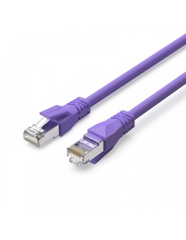 Vention Cable de Red Cat.6a SFTP - Longitud 0.2m - Velocidad hasta 10Gbps - 26AWG - Cubierta de PVC - Blindaje Multicapa -