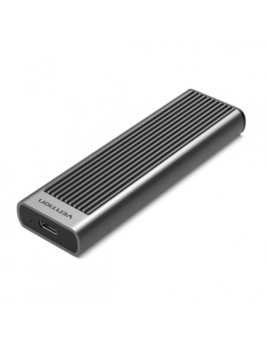 Vention Carcasa Externa SSD M.2 NVMe - Disipador de Calor - USB 3.1 - Velocidad hasta 10Gbps - Aluminio - Modo de Suspension