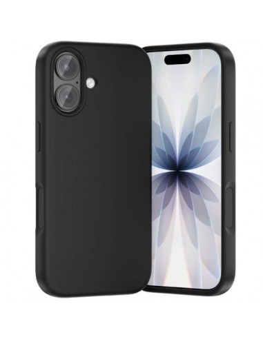 Vention Funda de Silicona para Iphone 17 - Anillo Magnetico MagSafe - Compatible con Carga Inalambrica - Color Negro