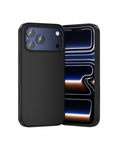 Vention Funda de Silicona para Iphone 17 Pro - Anillo Magnetico MagSafe - Compatible con Carga Inalambrica - Color Negro