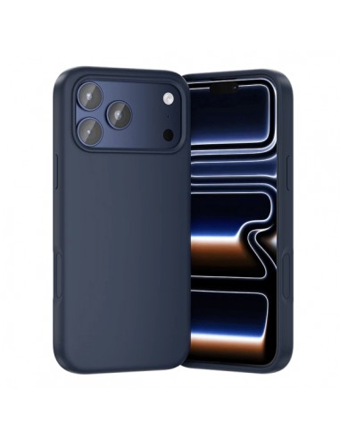 Vention Funda de Silicona para Iphone 17 Pro - Anillo Magnetico MagSafe - Compatible con Carga Inalambrica - Color Azul