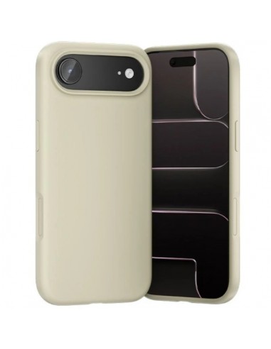 Vention Funda de Silicona para Iphone 17 Air - Anillo Magnetico MagSafe - Compatible con Carga Inalambrica - Color Beige