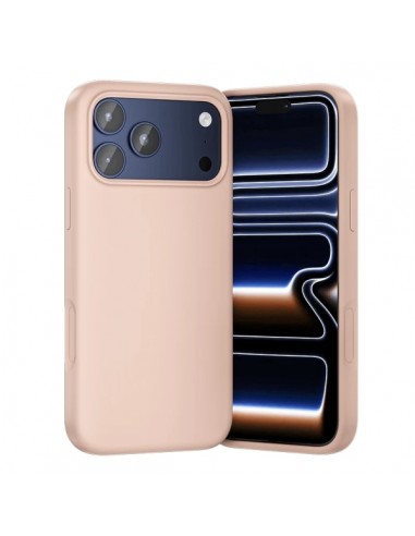 Vention Funda de Silicona para Iphone 17 Pro Max - Anillo Magnetico MagSafe - Compatible con Carga Inalambrica - Color Rosa