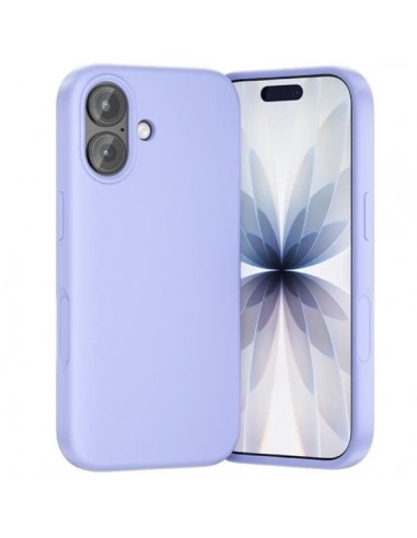 Vention Funda de Silicona para Iphone 17 - Anillo Magnetico MagSafe - Compatible con Carga Inalambrica - Color Purpura