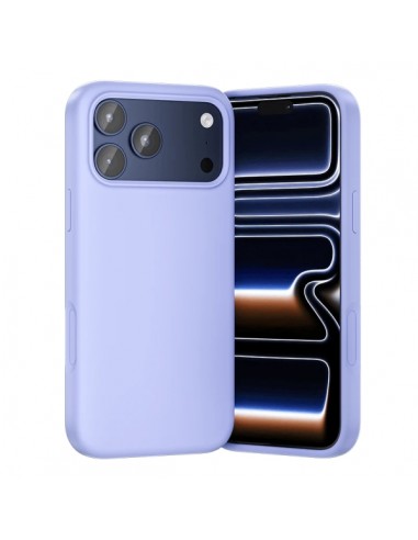 Vention Funda de Silicona para Iphone 17 Pro - Anillo Magnetico MagSafe - Compatible con Carga Inalambrica - Color Purpura