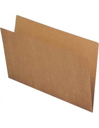 Fade Subcarpetas Simples - Formato A4 - Cartulina Kraft de 170g m2 - Certificado Ecolabel - Color Marron