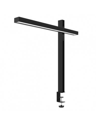 Unilux Zenith Clamp Lampara LED de Escritorio con Abrazadera - Brazo Giratorio y Deslizante - Interruptor Tactil -