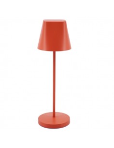 Unilux Ava Lampara LED de Escritorio - Resistente al Agua - Apta para Uso Exterior - Color Terracota