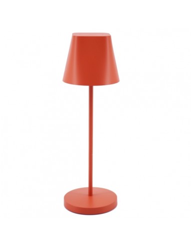 Unilux Ava Lampara LED de Escritorio - Resistente al Agua - Apta para Uso Exterior - Color Terracota
