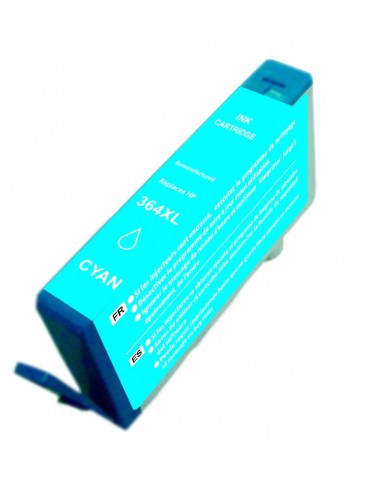 HP 364XL Cyan Cartucho de Tinta Generico - Reemplaza CB323EE CB318EE