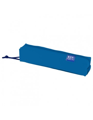 Oxford Kangoo Live and Go Estuche Cuadrado Compacto - Goma Elastica para Cuadernos - 22x4x4cm - Color Azul Marino