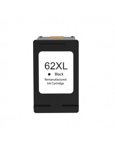 HP 62XL Negro Cartucho de Tinta Remanufacturado - Reemplaza C2P04AE C2P05AE