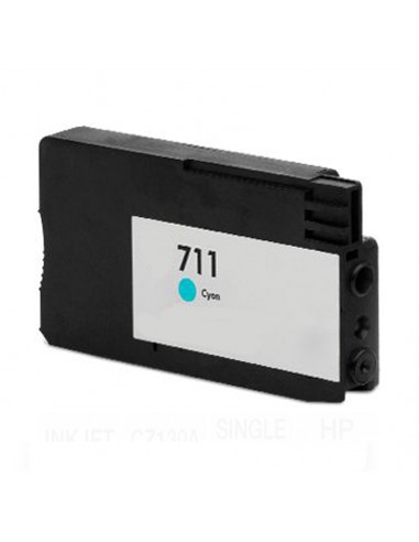 HP 711 Cyan Cartucho de Tinta Generico - Reemplaza CZ130A