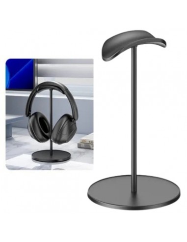 Vention Soporte de Sobremesa para Auriculares - Universal - Forma de U - 235x115x115mm - Color Negro