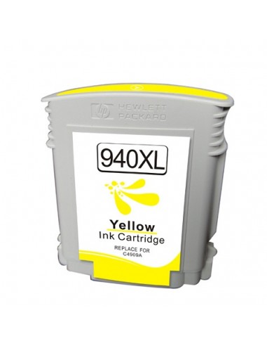 HP 940XL Amarillo Cartucho de Tinta Generico - Reemplaza C4909AE