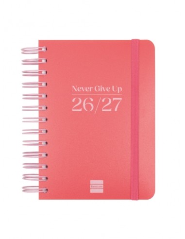 Finocam Cosmo Flex Agenda Escolar 26 27 - 1 Dia por Pagina - Formato 8Â-- 120x169mm - Tapas de Polipropileno - Papel de