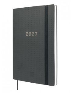 Finocam Dotted Agenda de Tapa Flexible Internacional - 16 Meses - Semana Vista Horizontal - Formato Y10 - 140x204mm - Papel