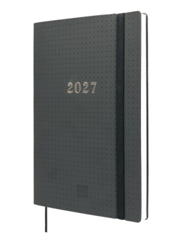 Finocam Dotted Agenda de Tapa Flexible Internacional - 16 Meses - Semana Vista Horizontal - Formato Y10 - 140x204mm - Papel