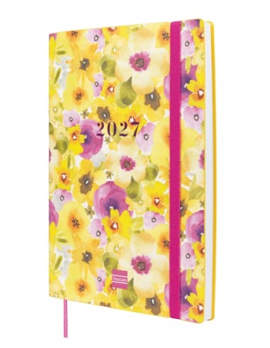 Finocam Dotted Agenda de Tapa Flexible Internacional - 16 Meses - Semana Vista Horizontal - Formato Y10 - 140x204mm - Papel
