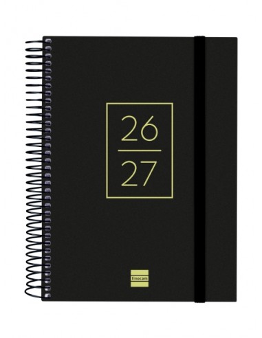 Finocam Secundaria Agenda Escolar 26 27 en Catalan - 1 Dia por Pagina - Formato 4Â-- 155x212mm - Tapas de Polipropileno -
