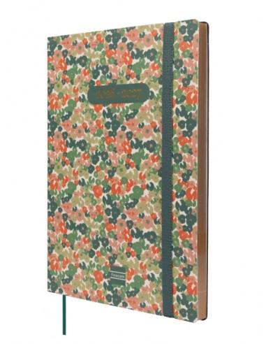 Finocam Mara Agenda de Tapa Flexible Internacional - 18 Meses - Semana Vista Vertical - Formato Y10 - 140x204mm - Papel de