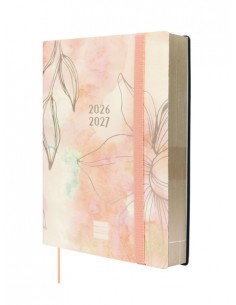 Finocam Mara Agenda de Tapa Flexible Internacional - 18 Meses - 1 Dia por Pagina - Formato Y4 - 120x170mm - Papel de 80g m2 -