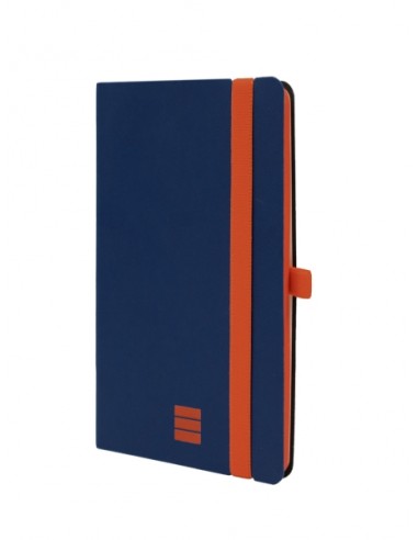 Finocam Modern Cuaderno de Tapa Ligera - 72 Hojas - 100x150mm - Papel Crema de 80g m2 - Bolsillo Interior - Cierre con Goma -