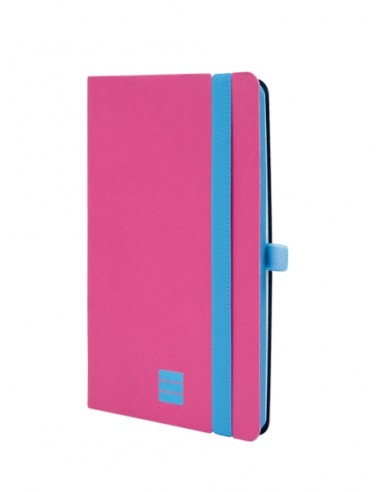 Finocam Modern Cuaderno de Tapa Ligera - 72 Hojas - 100x150mm - Papel Crema de 80g m2 - Bolsillo Interior - Cierre con Goma -