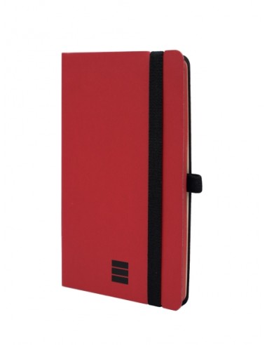 Finocam Modern Cuaderno de Tapa Ligera - 72 Hojas - 100x150mm - Papel Crema de 80g m2 - Bolsillo Interior - Cierre con Goma -