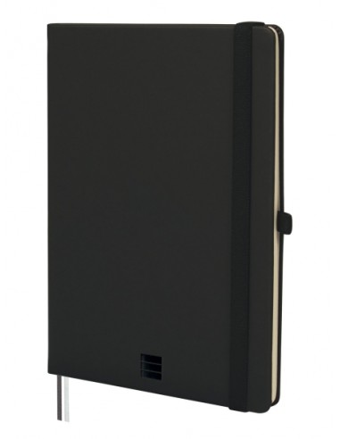 Finocam Nexo Cuaderno de Tapa Dura - 72 Hojas - Formato A5 - 148x210mm - Papel Crema de 80g m2 - Liso - Bolsillo Interior -