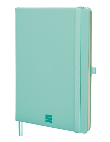 Finocam Nexo Cuaderno de Tapa Dura - 72 Hojas - Formato A5 - 148x210mm - Papel Crema de 80g m2 - Liso - Bolsillo Interior -