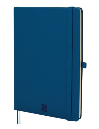 Finocam Nexo Cuaderno de Tapa Dura - 72 Hojas - Formato A5 - 148x210mm - Papel Crema de 80g m2 - Bolsillo Interior - Cierre