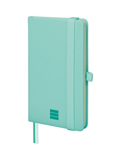 Finocam Nexo Cuaderno de Tapa Dura - 72 Hojas - 90x150mm - Rayado Horizontal - Papel Crema de 80g m2 - Bolsillo Interior -