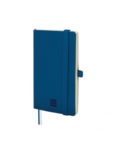 Finocam Nexo Cuaderno de Tapa Blanda - 72 Hojas - 90x150mm - Papel Crema de 80g m2 - Liso - Bolsillo Interior - Cierre con