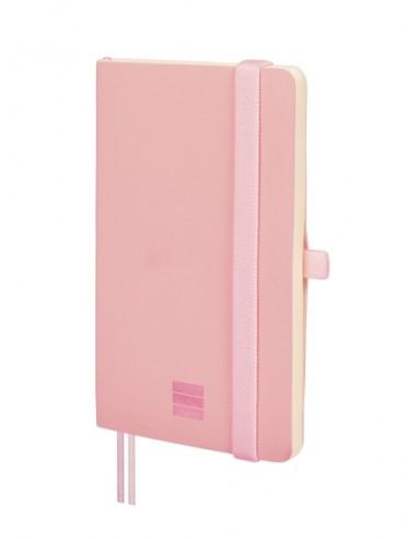 Finocam Nexo Cuaderno de Tapa Blanda - 72 Hojas - 90x150mm - Papel Crema de 80g m2 - Liso - Bolsillo Interior - Cierre con