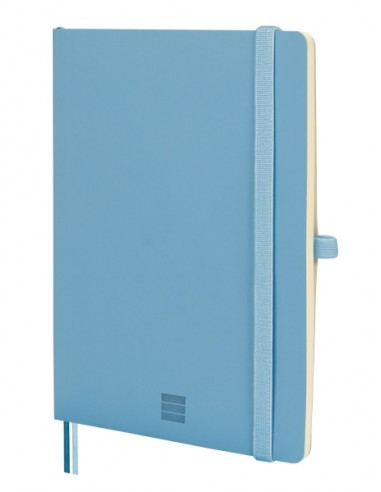 Finocam Nexo Cuaderno de Tapa Blanda - 72 Hojas - Formato A5 - 148x210mm - Papel Crema de 80g m2 - Liso - Bolsillo Interior -