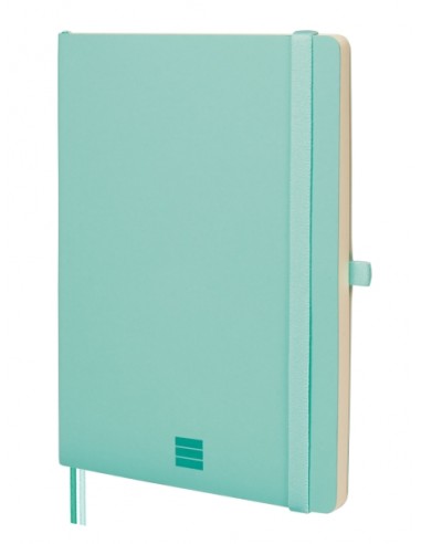 Finocam Nexo Cuaderno de Tapa Blanda - 72 Hojas - Formato A5 - 148x210mm - Papel Crema de 80g m2 - Bolsillo Interior - Cierre
