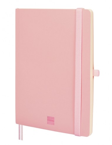 Finocam Nexo Cuaderno de Tapa Blanda - 72 Hojas - Formato A5 - 148x210mm - Papel Crema de 80g m2 - Bolsillo Interior - Cierre