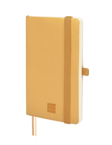 Finocam Nexo Cuaderno de Tapa Blanda - 72 Hojas - 90x150mm - Rayado Horizontal - Papel Crema de 80g m2 - Bolsillo Interior -
