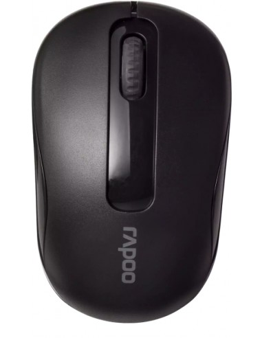 Rapoo M10 Plus Raton Inalambrico - 2.4GHz - 1200 DPI - Autonomia 12 Meses - Color Negro