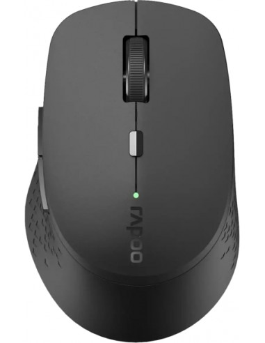Rapoo M300 Silent Raton Inalambrico - Bluetooh y 2.4GHz - 1600 DPI - Autonomia 9 Meses - Color Negro