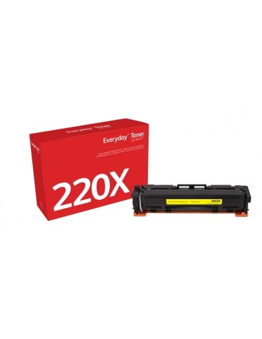 Xerox Everyday HP W2202X W2202A Amarillo Cartucho de Toner Generico - Reemplaza 220X 220A