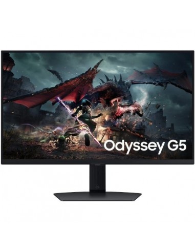 Samsung Odyssey G5 G50D Monitor 27" IPS QHD 180Hz FreeSync - Respuesta 1ms - Regulable en Altura-Giratorio e Inclinable -
