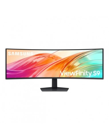 Samsung ViewFinity S9 S95UF Monitor 49" VA Curvo Dual QHD 120Hz HDR - Respuesta 5ms - Altavoces 10W - Ajustable en Altura