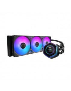 Cooler Master Masterliquid 360 Atmos II LCD ARGB Kit de Refrigeracion Liquida - Ventiladores Preinstalados - Dual Chamber -