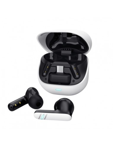 Trust GXT 409 Oxxie Auriculares TWS - Bluetooth - Indicadores LED - Receptor USB-C - ABS Reciclado - Multiplataforma -